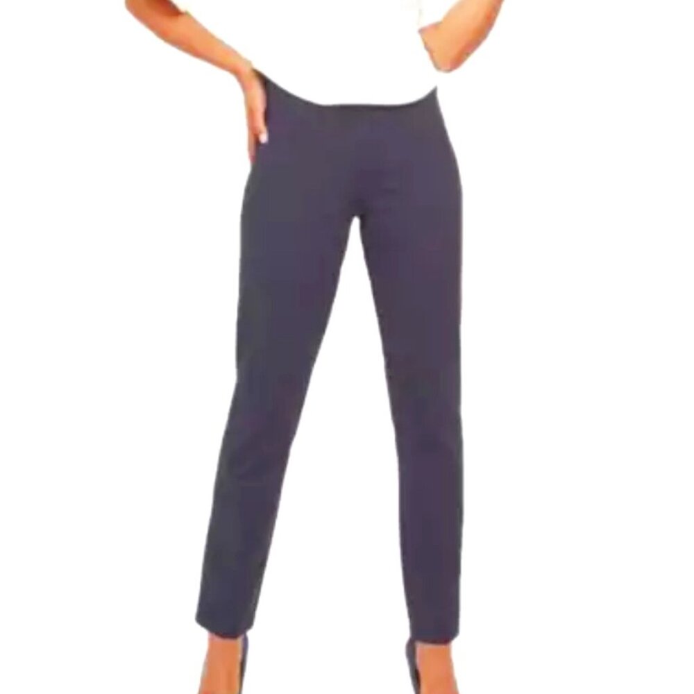 SPANX Polished Slim Fit Pant, Slim Straight, Classic Navy